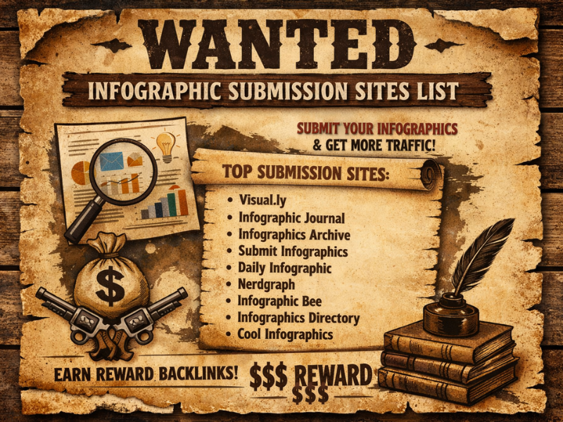 Infographic submission sites list