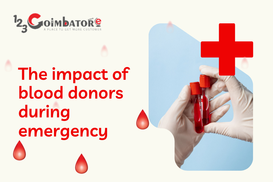 The impact of blood donors during emergency