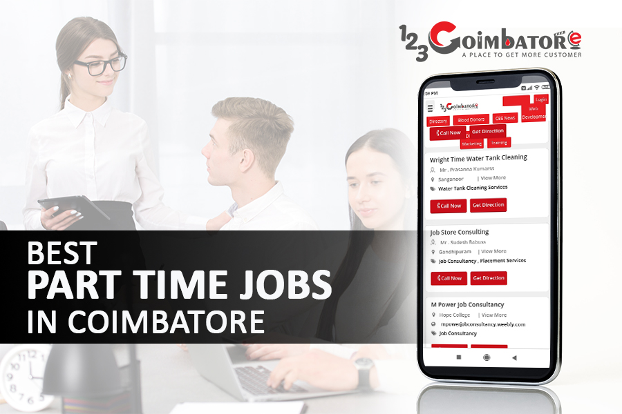 Best part time jobs in Coimbatore